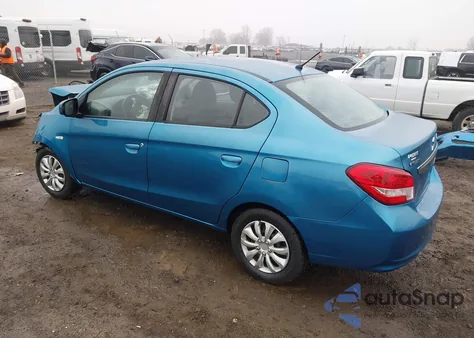 2017 Mitsubishi Mirage G4 Es z USA, uszkodzony, nr VIN ML32F3FJ6HHF19663